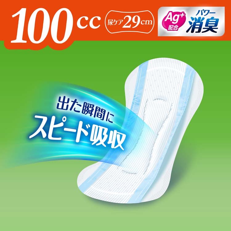 ライフリー さわやかパッド 100cc 女性用 尿ケアパッド 29cm ( 39枚