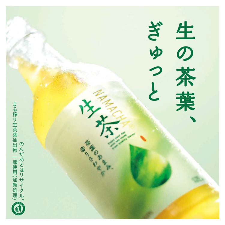 キリン 生茶 ( 525ml×24本入 )/ お茶 緑茶 ペットボトル ) : 爽快