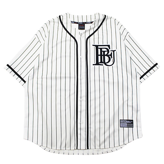 FUBU（フブ） フーブ ストライプ ベースボールシャツ STRIPE BASEBALL