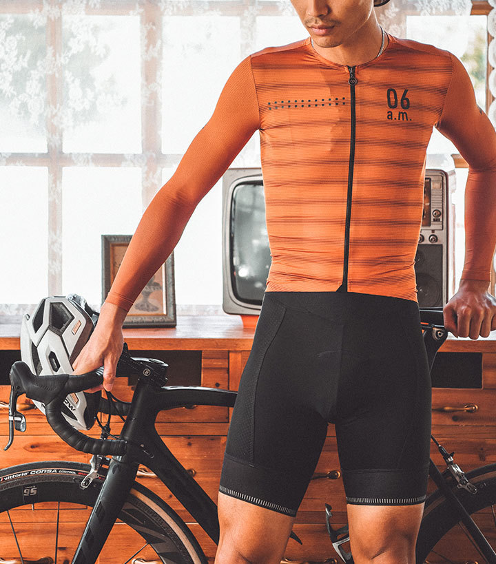 Monton［モントン］長袖サイクルジャージ［自転車用/メンズ］Time 男性