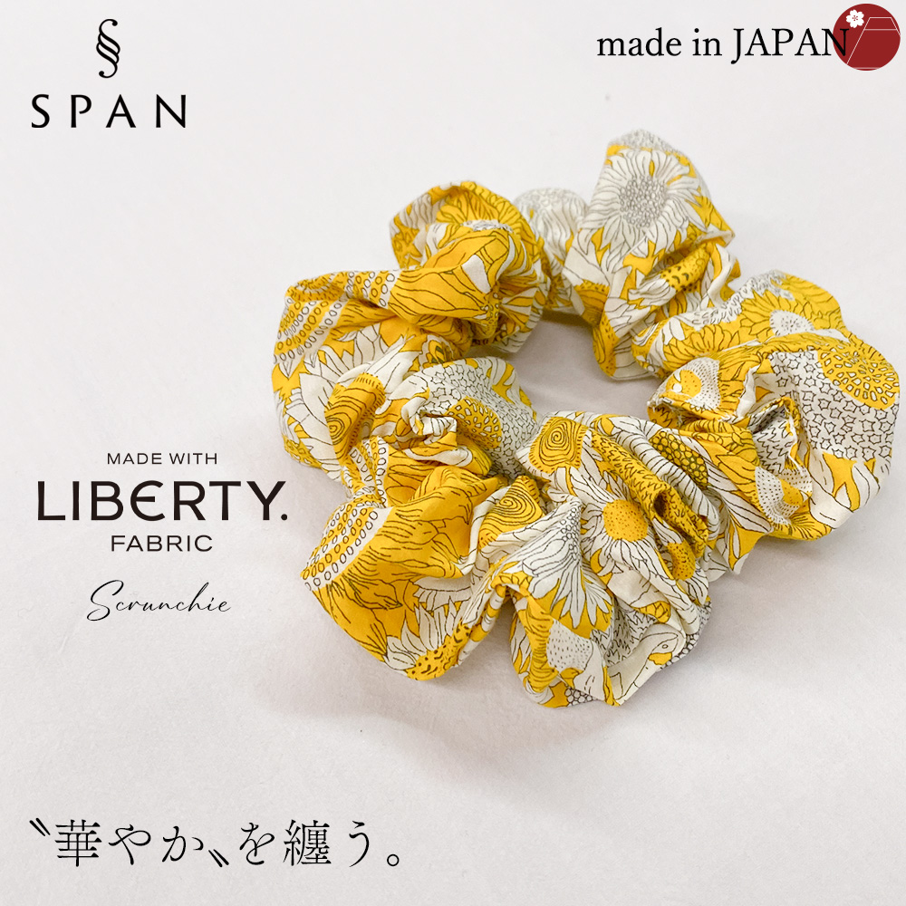 リバティプリント シュシュ リバティ Liberty 日本製 ヘアアクセサリー