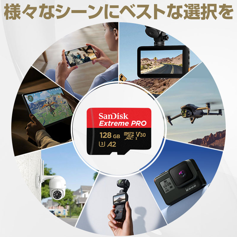 SanDisk（サンディスク） ポイント2倍 microSDXCカード 128GB SanDisk