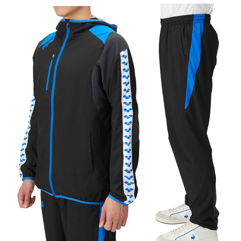 アリーナ（arena） ジャージ 上下 メンズ クロスジャージ 水泳