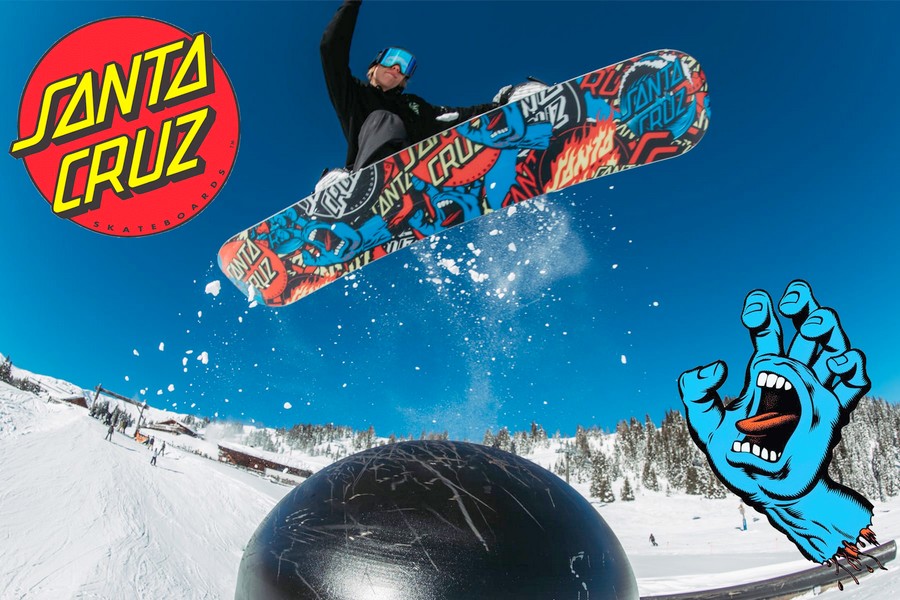 サンタクルーズ SANTA CRUZ スノーボード 板 WALL HAND HC 152 2022/23