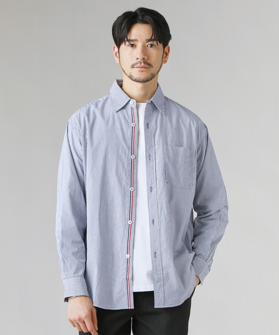 シャツ レギュラーカラーシャツ オックスシャツ メンズ オールシーズン