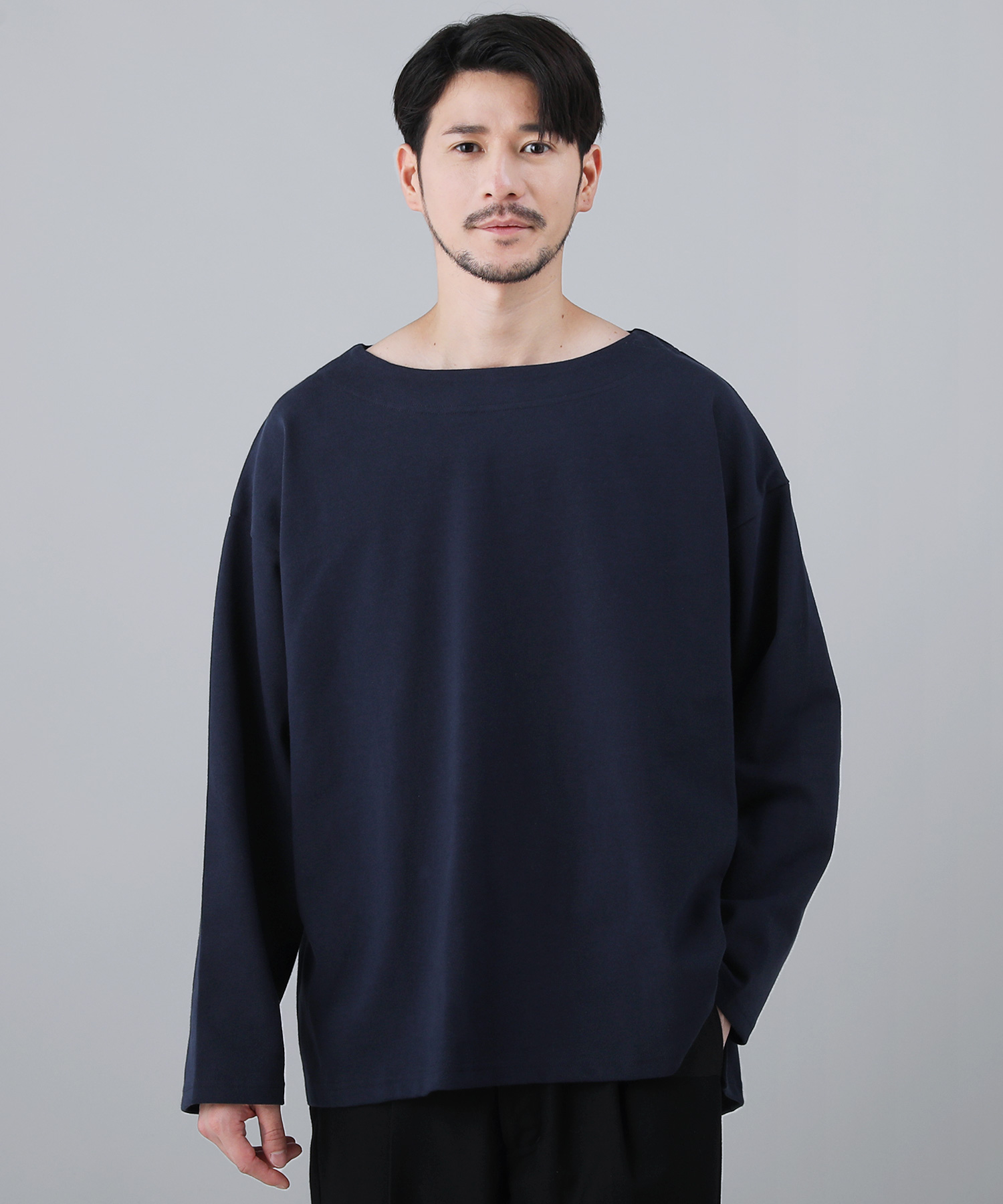 Audience（オーディエンス） バスクシャツ メンズ カットソー ボート