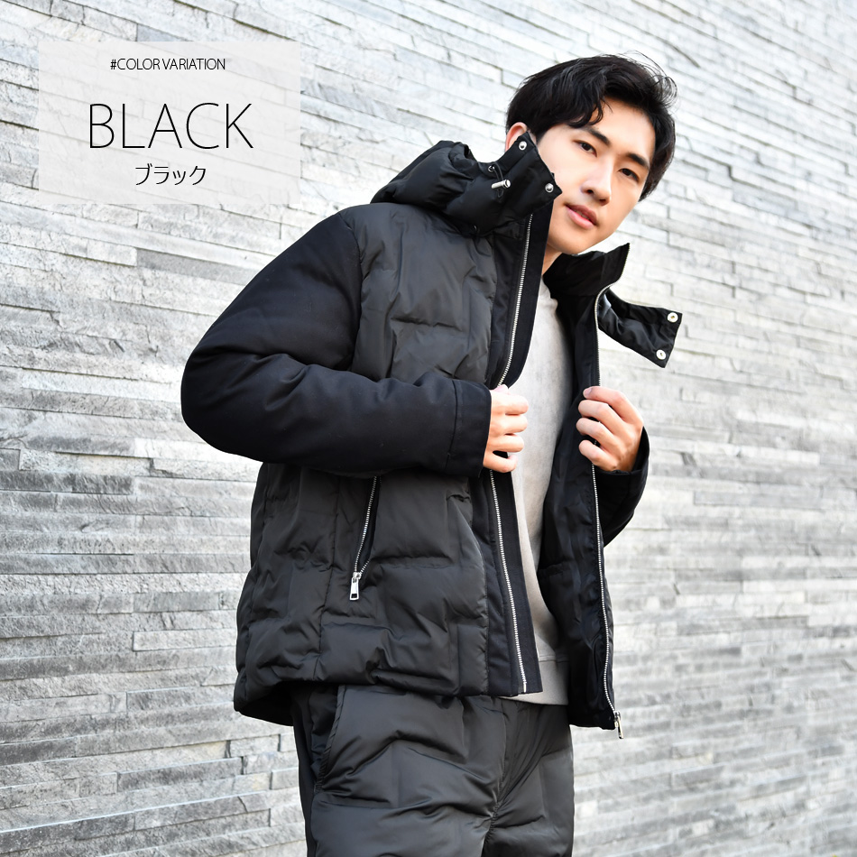 EVOLUTION（エボリューション） ダウンジャケット メンズ シームレス