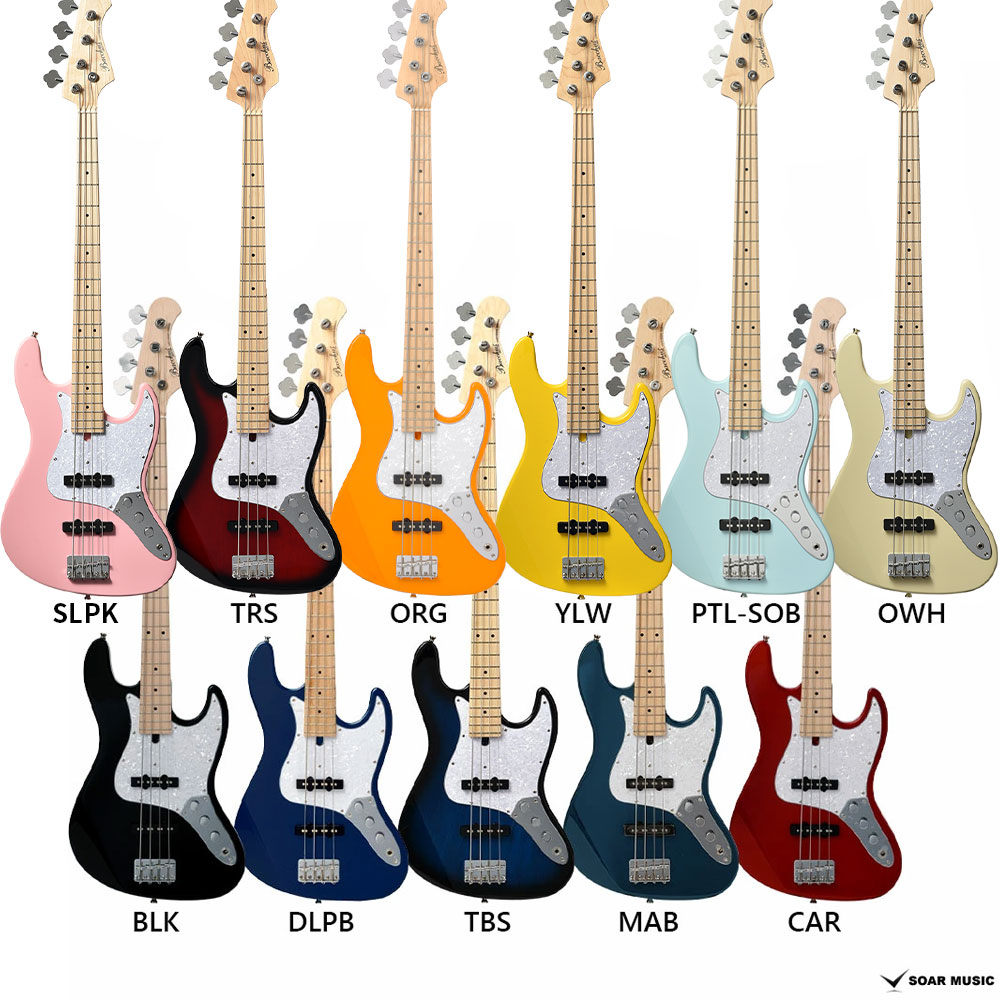 Bacchus（バッカス） WJB-360M メイプル指板 エレキベース 初心者