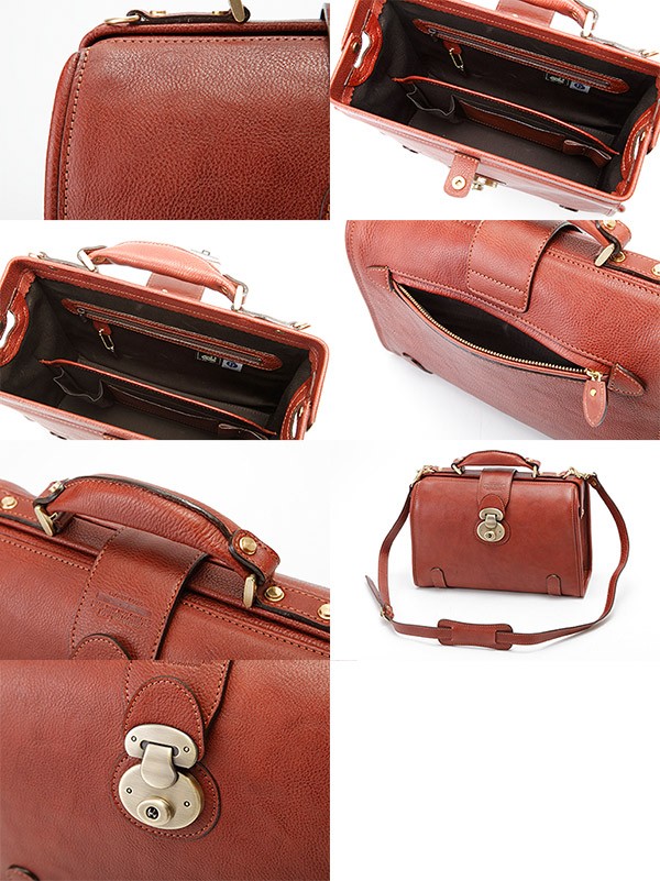 Luggage AOKI 1894 青木鞄 Lugard 本革 ミニダレスバッグ メンズ