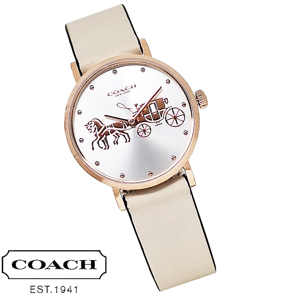 COACH（コーチ） 腕時計 時計 レディース ペリー ローズゴールドケース