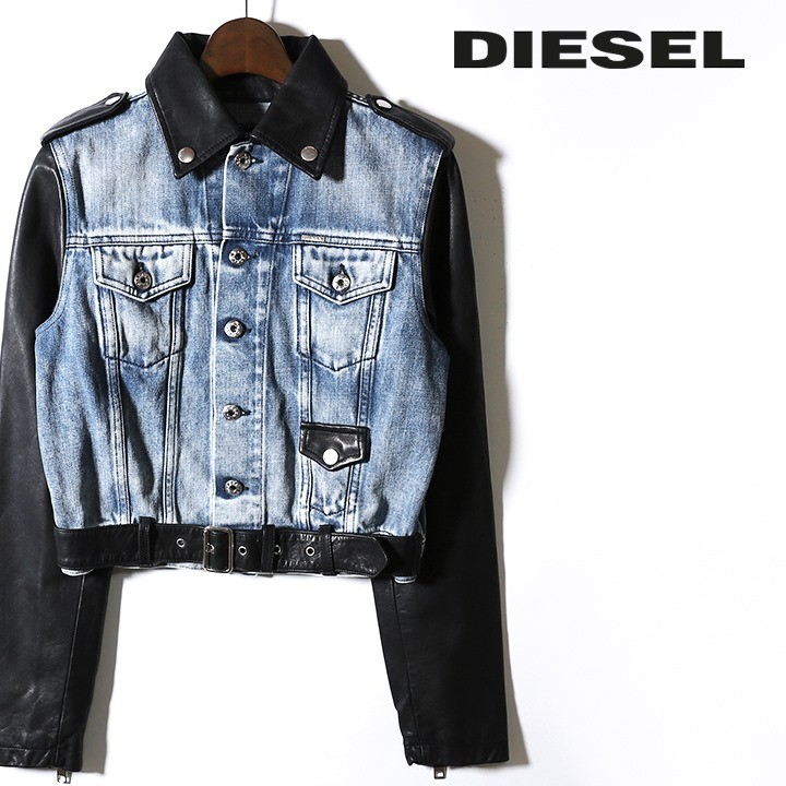 DIESEL（ディーゼル） デニムジャケット レディース ケミカル