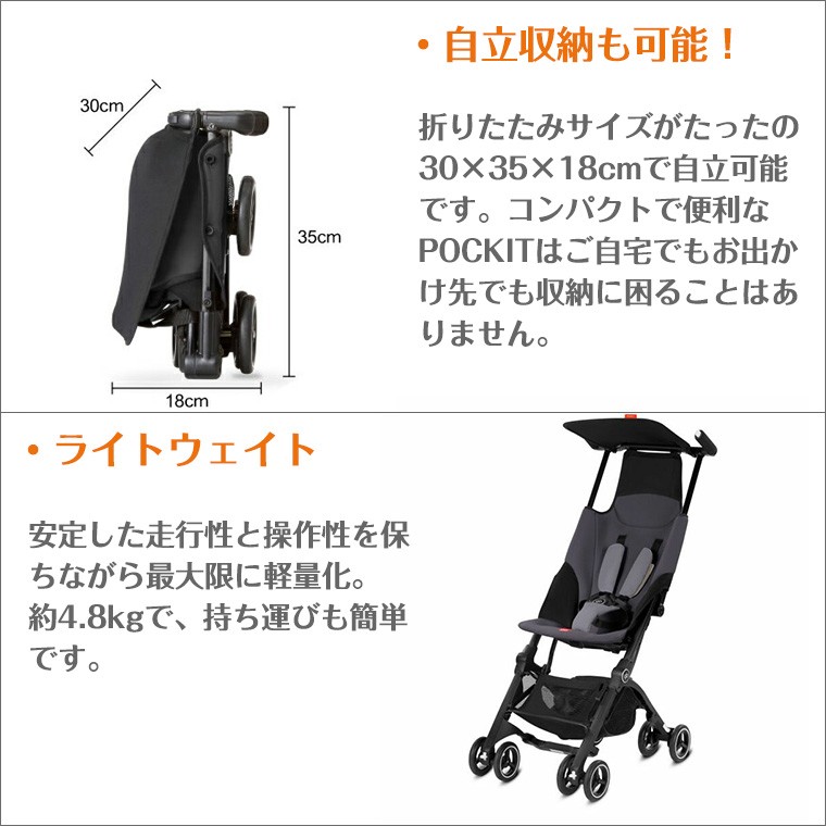 サイベックス（CYBEX） ジービー ポキット POCKIT ベビーカー
