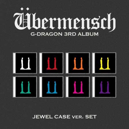 25/2/26 韓国発売】G-DRAGON ジードラゴン 3RD Ubermensch 3集