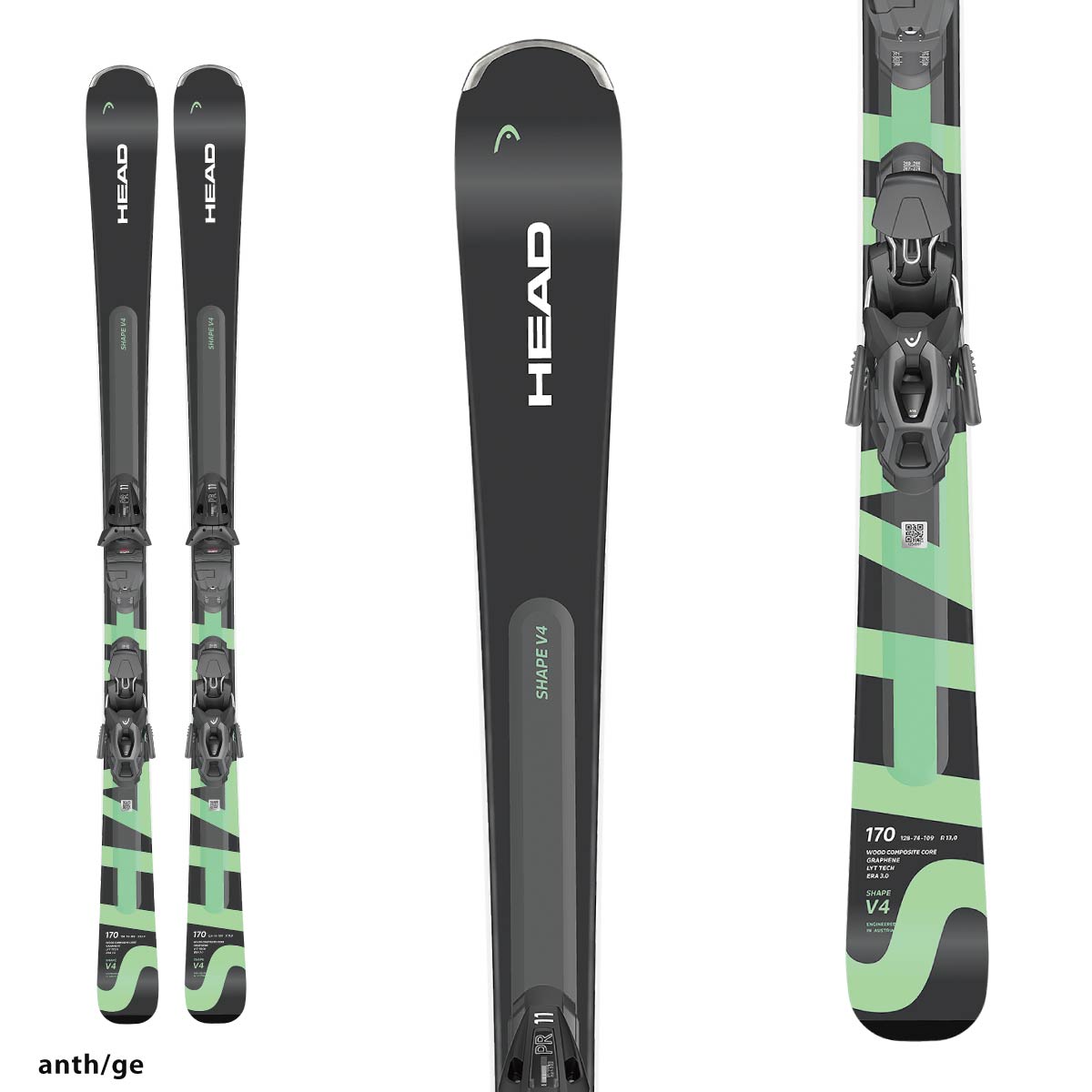 head shape v4（スキー板）｜スキー | スポーツ のおすすめ人気商品