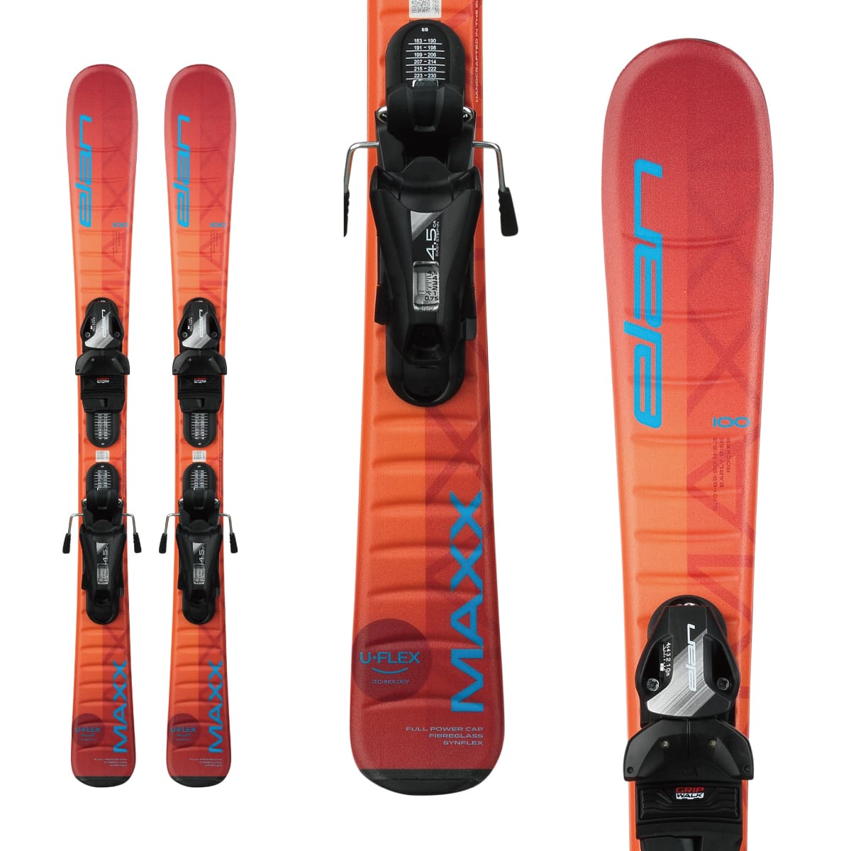 elan（エラン） スキー板 キッズ ジュニア ＜2024＞ MAXX ORANGE JRS