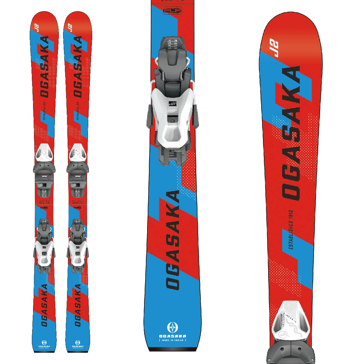 OGASAKA（オガサカ） スキー板 キッズ ジュニア 2026 JUNIOR