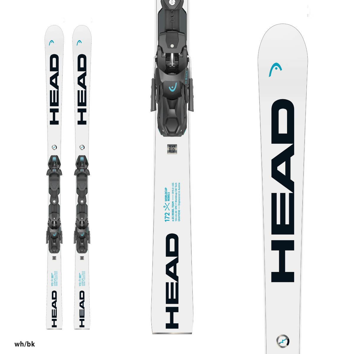 HEAD（ヘッド） スキー板 キッズ ジュニア 2025 WCR e.GS Rebel Team