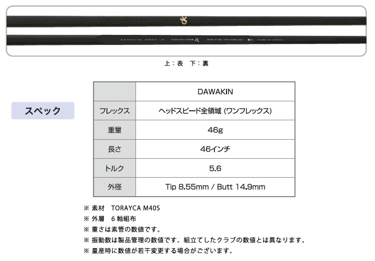 限定モデル)リンクス ダワキン インパクト +D プロトタイプ3改