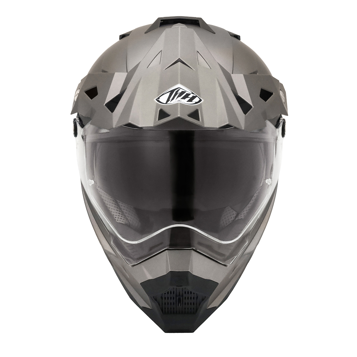 THH フルフェイスヘルメット TX-28 マットフロストグレー インナーサン