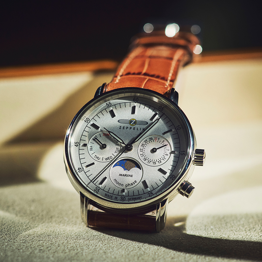 ZEPPELIN（ツェッペリン） マリーネ 36mm ムーンフェイズ 日本限定