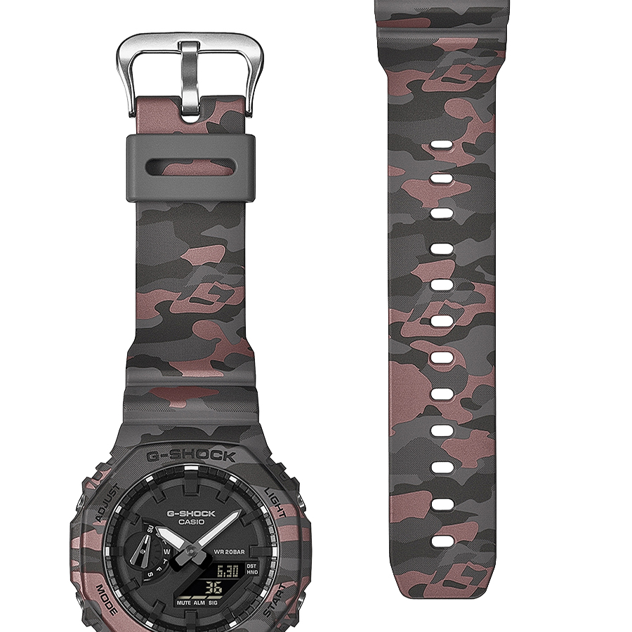 G-SHOCK 2月6日発売 カモフラージュ GA-2100CM-8AJF メンズ 腕時計