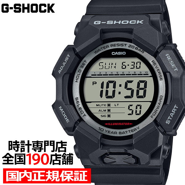 G-SHOCK GD-010シリーズ 10年バッテリー GD-010-1JF メンズ 腕時計