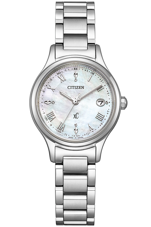 XC シチズン クロスシー ヒカリコレクション 白蝶貝ダイヤル ES9490