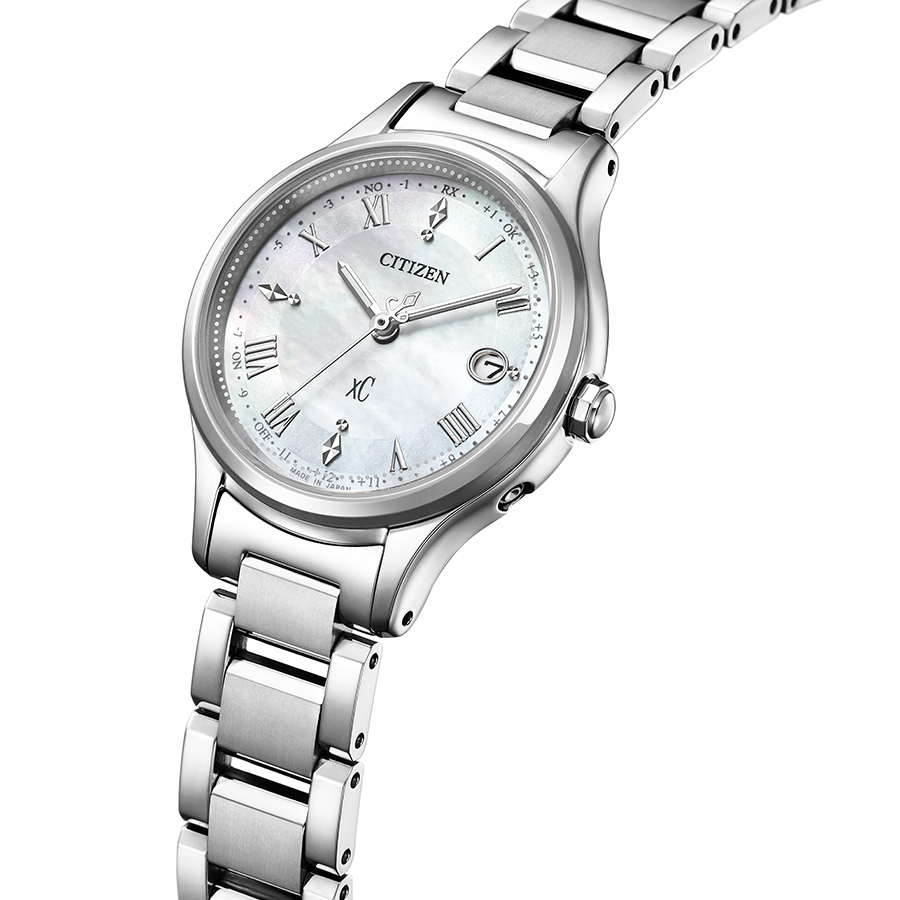 XC シチズン クロスシー ヒカリコレクション 白蝶貝ダイヤル ES9490