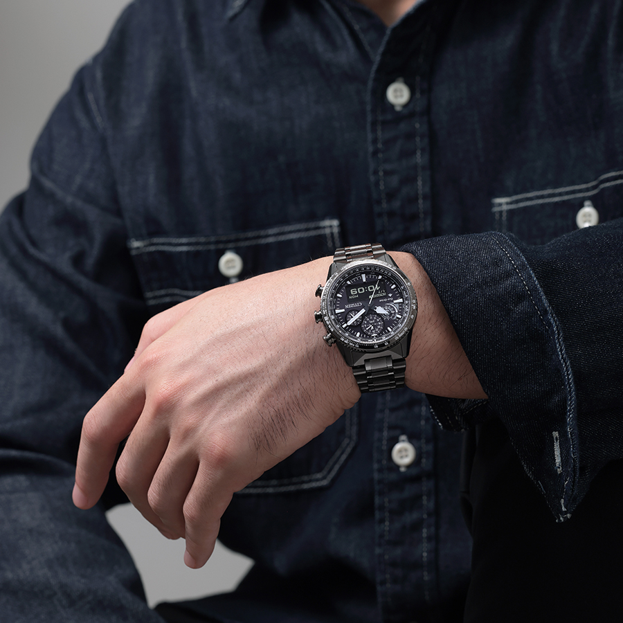 PROMASTER シチズン プロマスター スカイシリーズ アナデジ パイロット