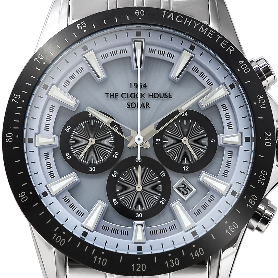 THE CLOCK HOUSE（ザ・クロックハウス） ソーラー クロノグラフ