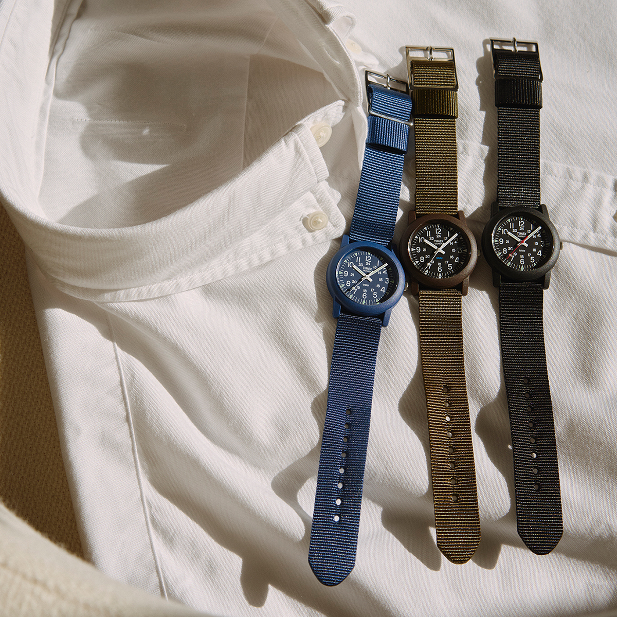 TIMEX（タイメックス） キャンパー 34mm 復刻モデル チビミリ オリーブ