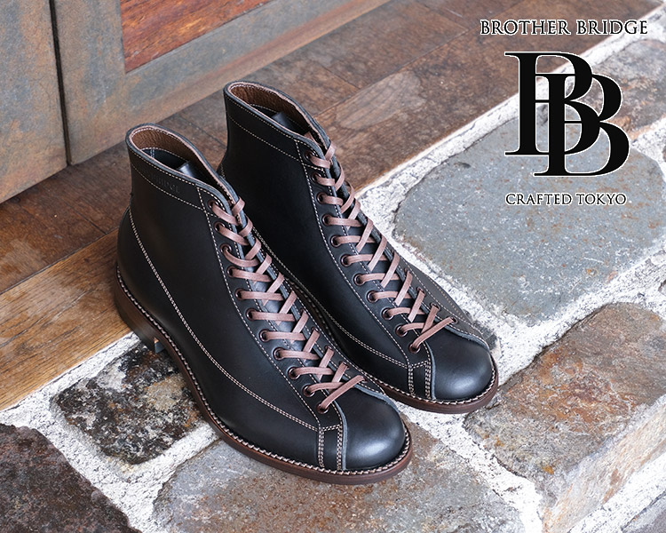 BROTHER BRIDGE ブラザーブリッジ HENRY ヘンリー BUCKET BLK/COW