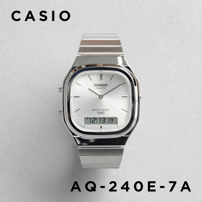 スタンダードアナデジ 海外正規品 10年保証 CASIO STANDARD MEN カシオ