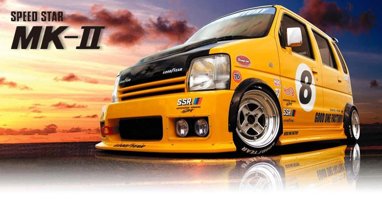 SSR スピードスター マークツー 6.0-13 ホイール1本 SPEED STAR MK-2