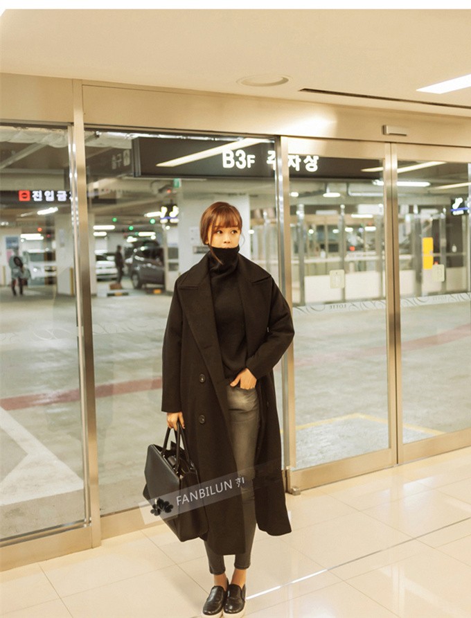 チェスターコート レディース ウールコート マキシ丈 あったか 裏地