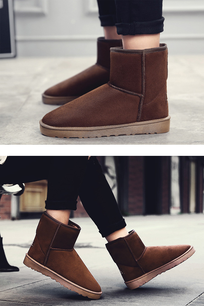 メンズ ムートンブーツ ショートブーツ モカシン 屈曲ソール 秋冬 靴