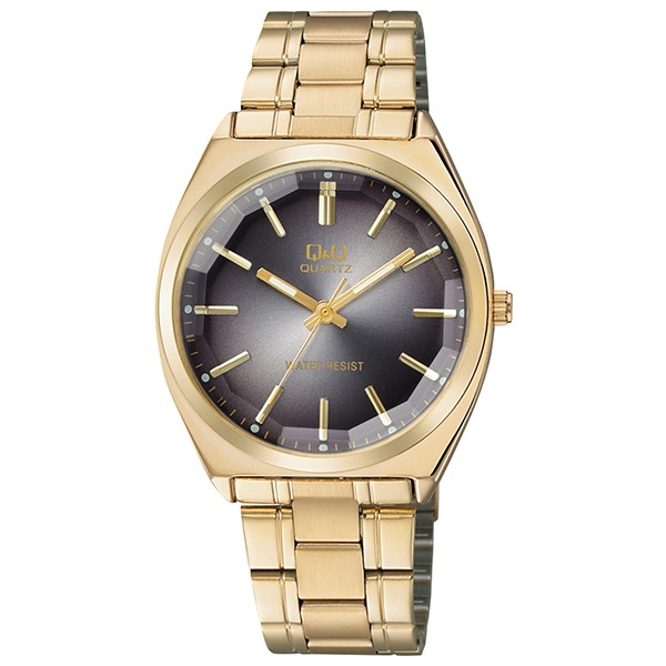 CITIZEN（シチズン） Q&Q 腕時計 メンズ QB78 カットガラス メタル