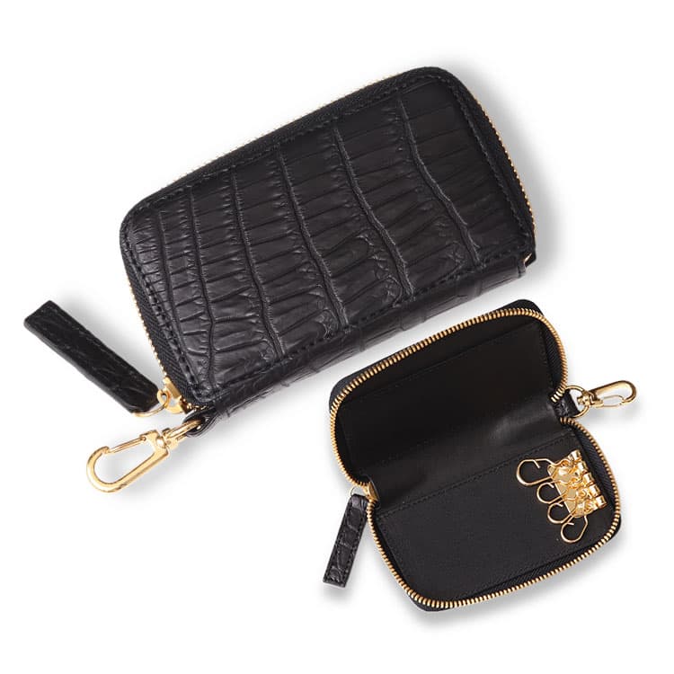 東京クロコダイル キーケース 鰐革 クロコダイル 日本製 キーホルダー