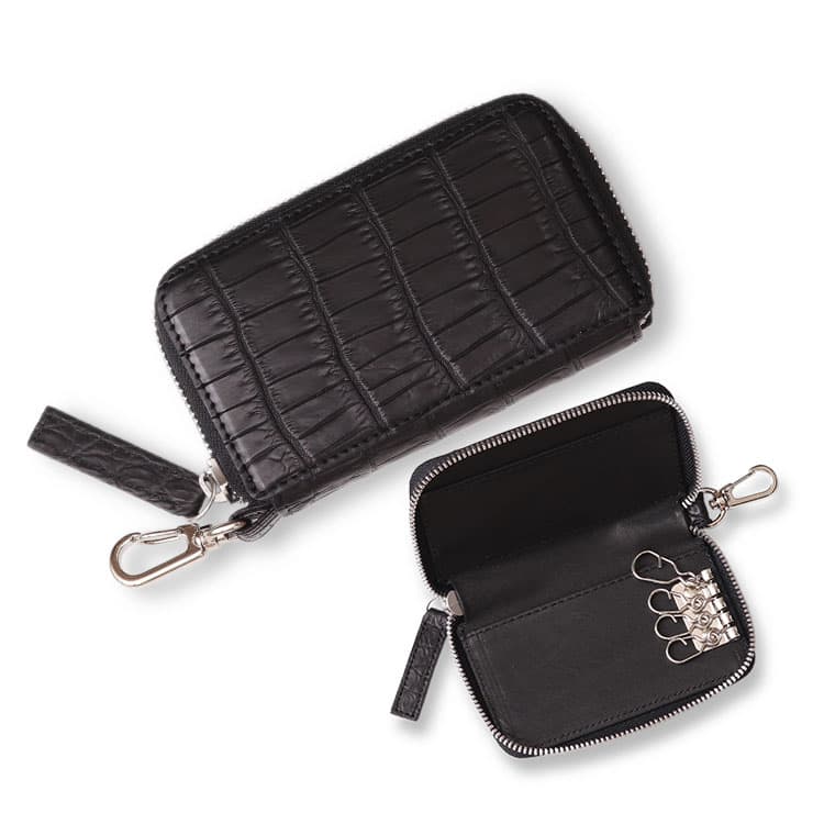 東京クロコダイル キーケース 鰐革 クロコダイル 日本製 キーホルダー