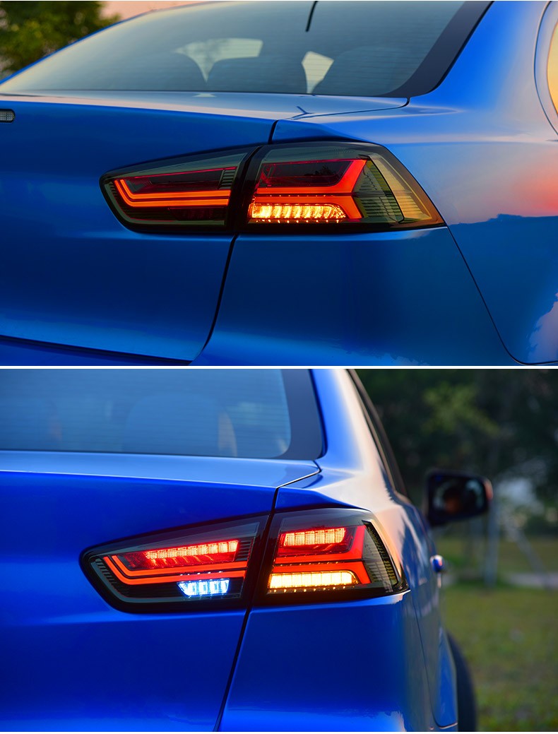 cz4a テールランプ 流れる ウインカー ランエボX ギャラン