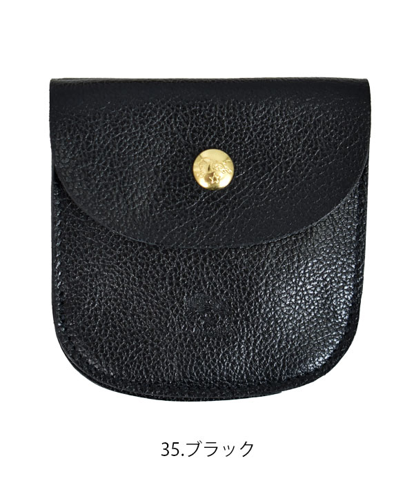 IL BISONTE（イルビゾンテ） 財布 2つ折り 丸型ウォレット 二つ折り