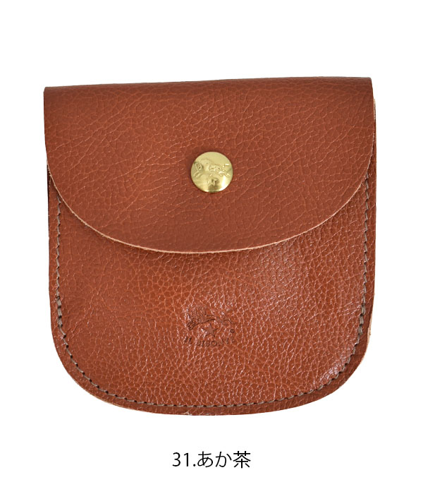 IL BISONTE（イルビゾンテ） 財布 2つ折り 丸型ウォレット 二つ折り