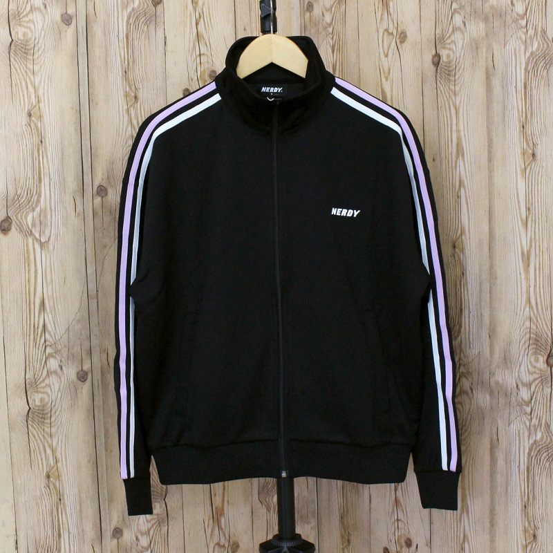 NERDY ノルディ バイカラーメンズトラックトップ NY BICOLOR MEN'S