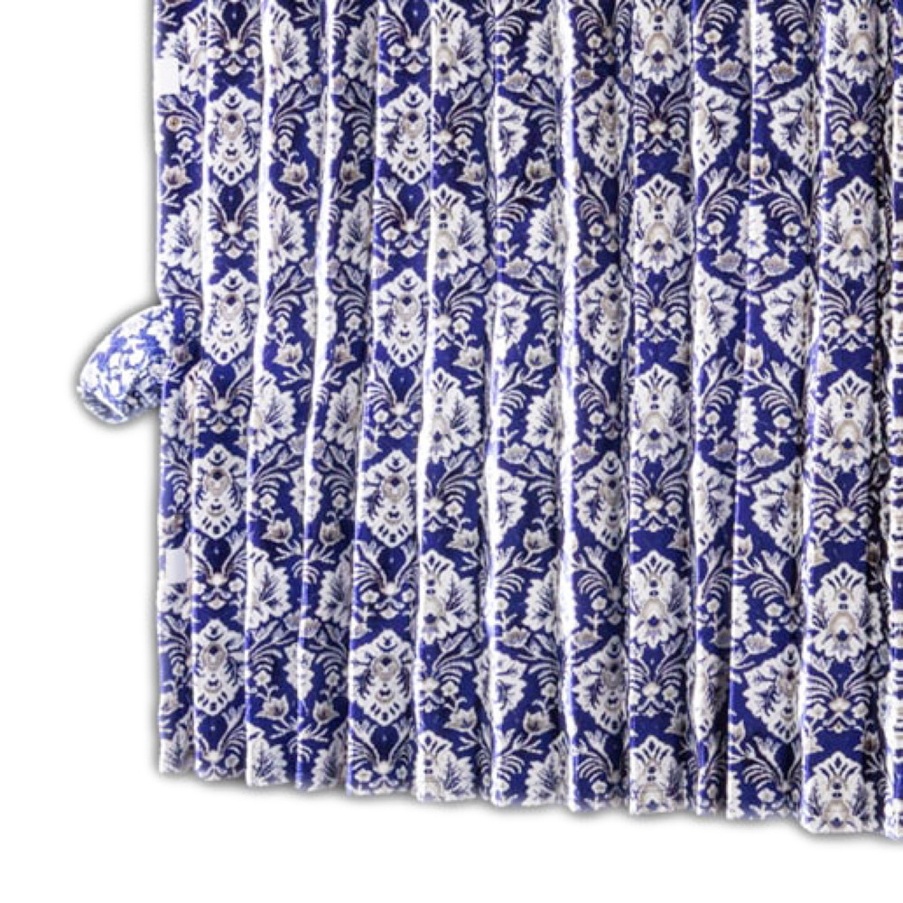 トラック用品 金華山 仮眠カーテン 新格子 アコーディオンタイプ 2,400