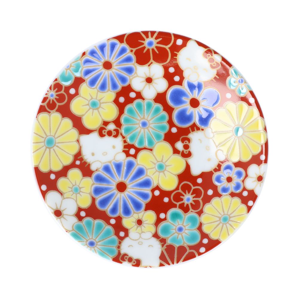九谷焼 【再入荷】 ハローキティ豆皿 【5柄から選べる】9.5cm 豆皿 和