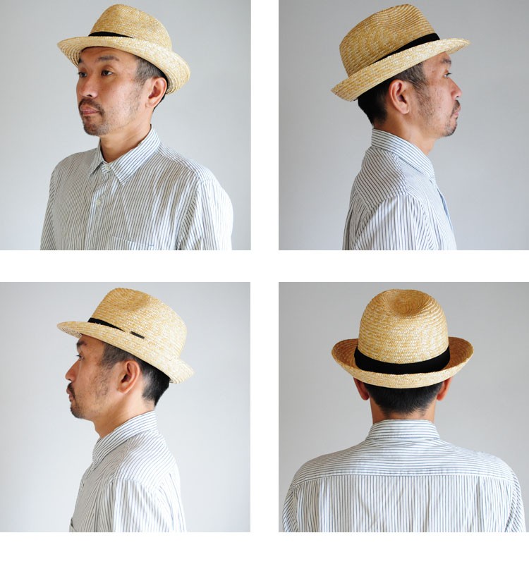 EdgeCity（エッジシティ） 帽子 ハット 麦わら帽子 ストローハット M
