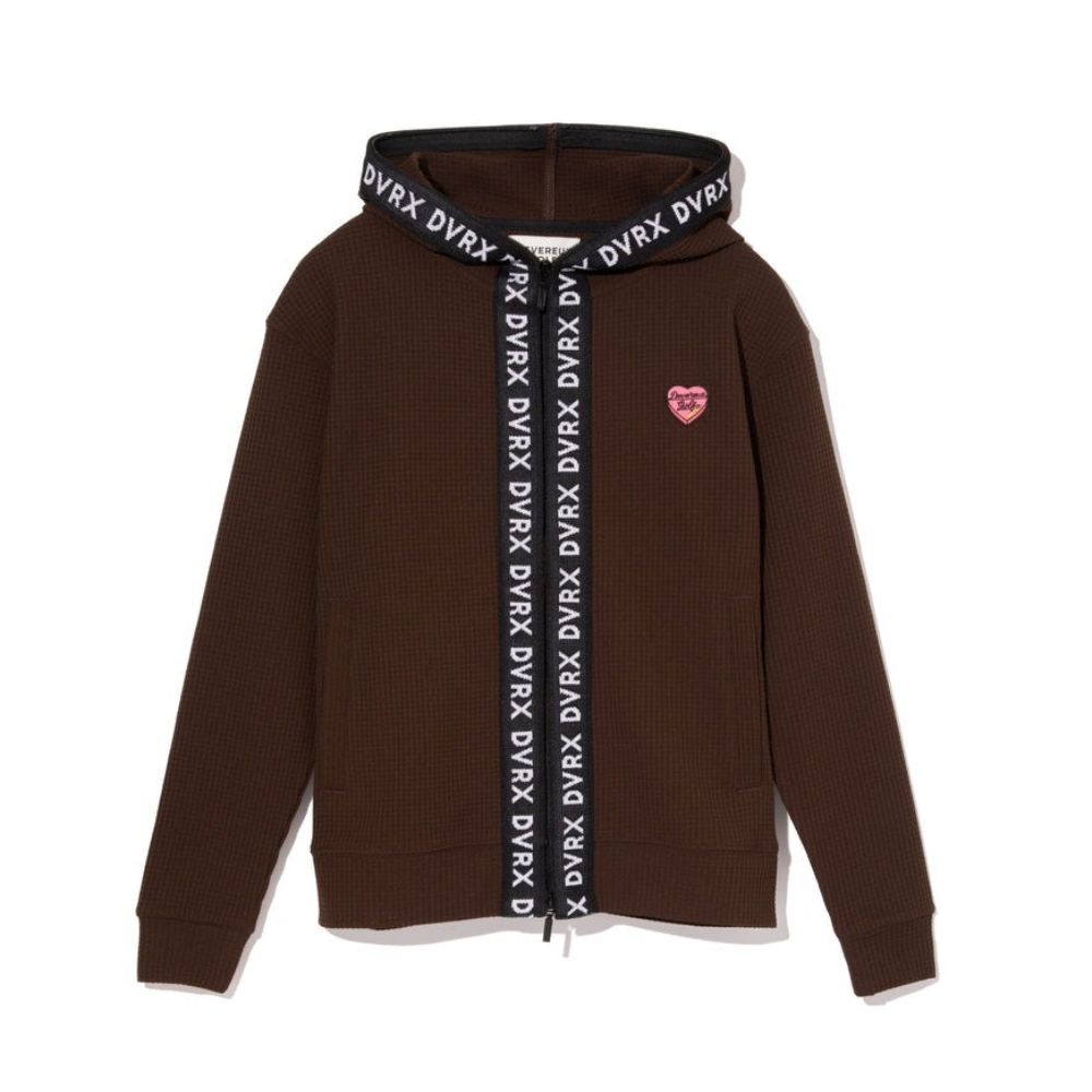 DEVEREUX GOLF デバローゴルフ WOMEN Southern DrawワッフルFull Zip
