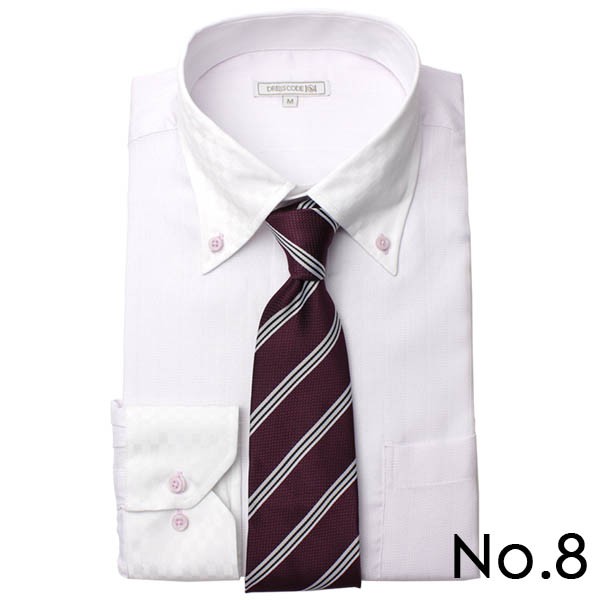 ワイシャツ ネクタイ セット Yシャツ オールシーズン用 会社 ビジネス