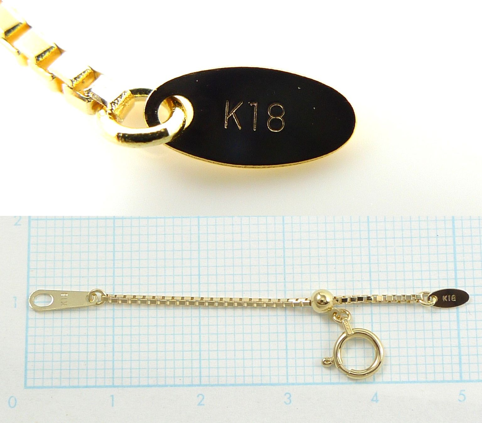 TRIDEA JEWELRY（トライディアジュエリー） アジャスター 延長 K18