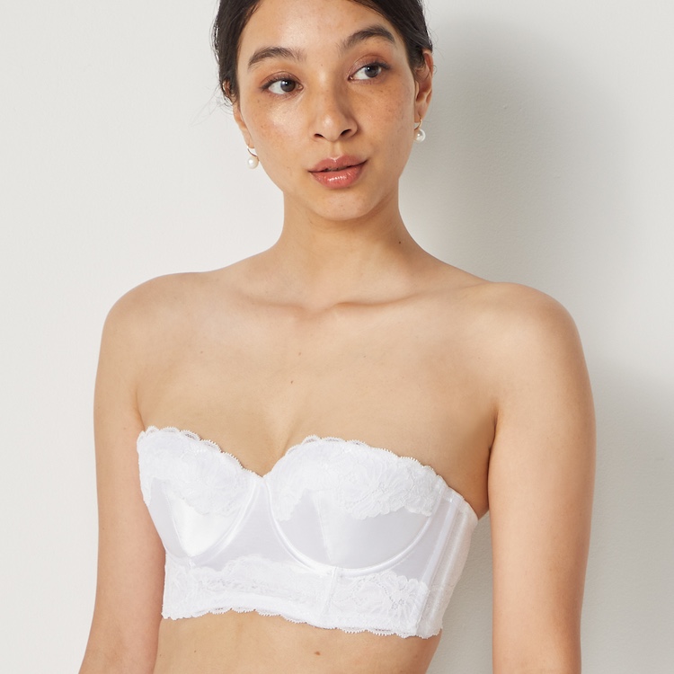 AMOSTYLE（アモスタイル） ブライダルインナー ロングブラジャー